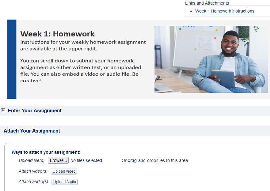 screenshot of iCohere Unified Learning System